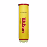 Balles de tennis Wilson Champ Extra Duty, Boîte de 4, pour tous les revêtements, jaune, WRT110000