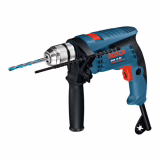 Bosch Perceuse à percussion GSB 13 RE (puissance 600 W, avec butée de profondeur 210 mm, mandrin automatique 13 mm)