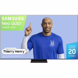 Samsung TV AI Mini LED 75 Pouces Neo QLED QN80F 4K Smart TV, WiFi, Airplay, HDR, Q-Symphony, OTS Lite, Knox Security, Gaming Hub, Bixby, Dolby Atmos, Suivez Le Sport et Les Matchs de Football en 4K