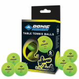 Donic Glow In The Dark Poly tafeltennisbal lichtgevend
