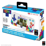 MY ARCADE Tetris Game 201 Puzzle Game - 200 Bonus Games IN 1 Full Black LCD Screen Tastatursteuerung USB-C Battery
