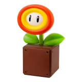 Lampe LED en forme de fleur de feu Super Mario, sous licence officielle Nintendo, alimentation USB, décoration d'intérieur