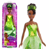 Mattel DISNEY Prinzessin Tiana - Poupée mobile avec tenue brillante et accessoires, inspirée du film Küss den Frosch, pour enfants de 3 ans et plus, HLW04