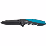 HAZET Klappmesser 2157-3 I Outdoor Taschenmesser à haute qualité en acier inoxydable I Griffe en aluminium avec poignées pour le port à la ceinture
