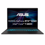 ASUS V16 V3607VM Laptop de Jeu | Écran WUXGA 16:10 144Hz IPS de 16 pouces | Intel Core i7 240H | 16 Go RAM | 1 To SSD | NVIDIA RTX 5060 | Windows 11 Home | QWERTZ | Noir | 3 mois GamePass