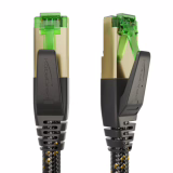 KabelDirekt – Cat 7 Réseau Ethernet, flexible et résistant Nylon - 2m - 10 Gigabit LAN & Ethernet (Patchkabel adapté pour les réseaux à haute vitesse, Switch, Router, PC et Modem, RJ45)