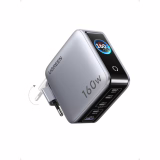 Chargeur UGREEN Nexode Pro 160W USB-C Rapide avec Écran TFT GaN II Tech