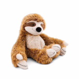 NICI Kuscheltier Faultier Slobby 35cm mit Klettverschluss brun - Stofftier en plush doux, jouet de peluche à cuddler et à jouer pour enfants et adultes - idée de cadeau - 61214