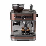 Machine à café Philips Barista Brew – Pratique et double espresso, goût Americano, 280g de grains de café, interface intuitive, tampon calibré, système Cappuccino (PSA3228/41)