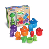Jouets pédagogiques Learning Resources Kiekeboe Kabouterhuisjes - Jeu pour enfants de 18 mois à 4 ans, Activités d'apprentissage, Jouet éducatif 2-4 ans