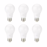 Lot de 6 ampoules LED Amazon Basics, culot E27, 8 W, blanc froid, non dimmable