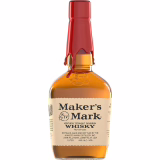Maker's Mark | Bourbon Whisky Hand-emballé Kentucky | 45 % vol | 1000 ml Bouteille unique