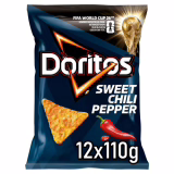 Doritos Sweet Chili Pepper - Nachos à l'arôme de piment doux - 12 x 110g
