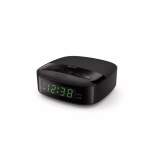 Philips Audio R3205/12 Radio-réveil, Radio FM (Double Alarme, Arrêt programmé, Radio numérique, Forme compacte, Batterie de Secours, Jusqu'à 10 présélection)