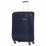 Samsonite Base Boost - Valise à roulettes 78 cm Grand, Sac à main de voyage souple, TSA-Lock, Légère et Expandable, 105 L, Bleu (Navy Blue)