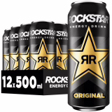 Rockstar Energy Drink Original - Boisson énergisante caffeine contenant (12x 500ml)