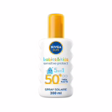 Crème solaire NIVEA SUN Kids Spray solaire Protect & Play Sensitive FPS 50+ (1x200 ml)
