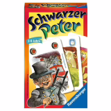 Ravensburger 23409 - Schwarzer Peter, Jeu de cartes pour 2-6 joueurs, jeu d'enfant à partir de 3 ans, format compact, jeu de voyage, jeu de cartes