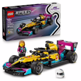 LEGO Speed Champions Voiture de Course F1 Academy - Maquette avec Minifigurine de Femme Pilote de F1