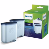 Filtration aquatique et filtre à calcaire Philips AquaClean, adapté aux machines expresso Philips, élimine le calcaire et les impuretés pour une meilleure saveur de café et une durée de vie allongée, pack double (CA6903/22)