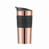 Mug de voyage Bodum 11068-18S en acier inoxydable et cuivre, 9 cm