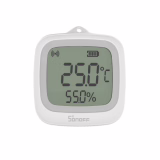Capteur intelligent IP65 SONOFF SNZB-02WD Zigbee de température et humidité, étanche pour serre/salle de bain, surveillance via APP avec graphiques