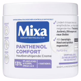 Crème Mixa Panthenol Comfort hauteberuhigende, pour peau sensible et prone à la neurodermatite, 13% Panthenol, Glycerin, Omega 6&9, visage/corps/mains/bébés/enfants/adulte