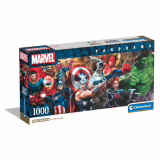Puzzle Clementoni Marvel 1000 pièces pour adultes | Panorama Puzzle pour adultes de 98 x 33 cm - Puzzle pour adultes exigeant de Clementoni (39877)