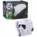 Casque électronique premium Scout Trooper, Star Wars The Black Series - Le retour du jedi