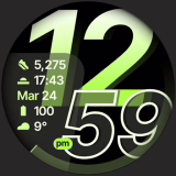 Glide Watch Face pour Android (Dématerialisé - Wear OS)