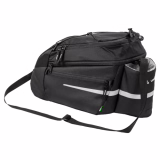 VAUDE Silkroad L Gepäckträgertasche 9+2 L, sac à dos pour porte-bagages en tissu hydrophobe pour vélo