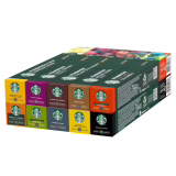 STARBUCKS Pack Découverte Variété by Nespresso, Capsules de Café tous types de torréfaction 10 x 10 (100 Capsules) - Exclusivité Amazon