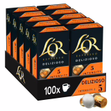 L'Or Espresso Café - 100 Capsules Delizioso Intensité 5 | Compatibles Nespresso®*