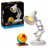 LEGO Ideas Disney Pixar Luxo Jr. - Set pour Adulte - Lampe à Construire - Maquette Collector avec Références Cachées au Film - Décoration Intérieure pour Bureau