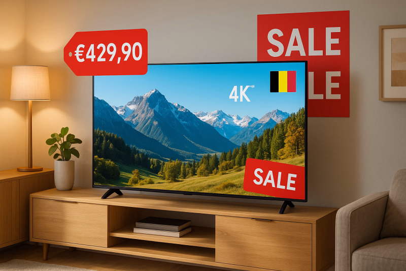 Bons plans TV 55 pouces Belgique 2025 – promos & guide